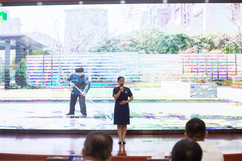 银河集团|“首问责任制，，，，效劳再提升”主题演讲暨团队礼仪操展示大赛-银河集团