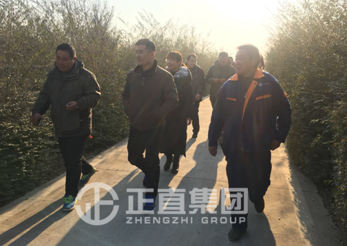 热烈接待临沂市河东区园林处向导班子走访银河集团园林旅行指导事情